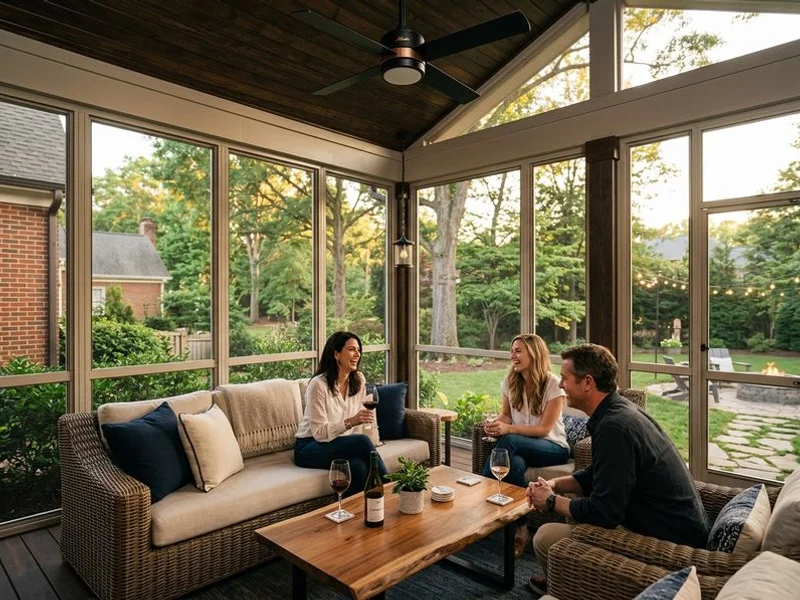 Screened Porches project example