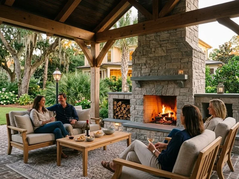 Outdoor Fireplaces project