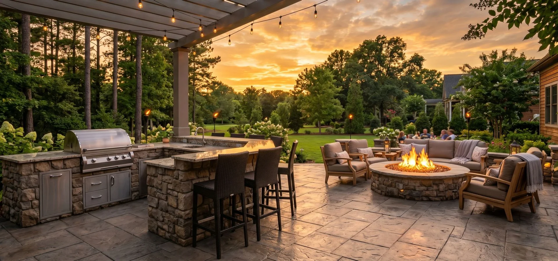 Carolinas patios and hardscapes