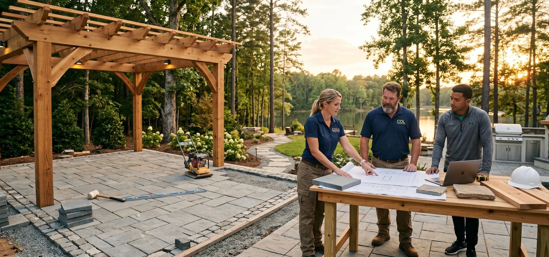 Outdoor living team in Charleston
